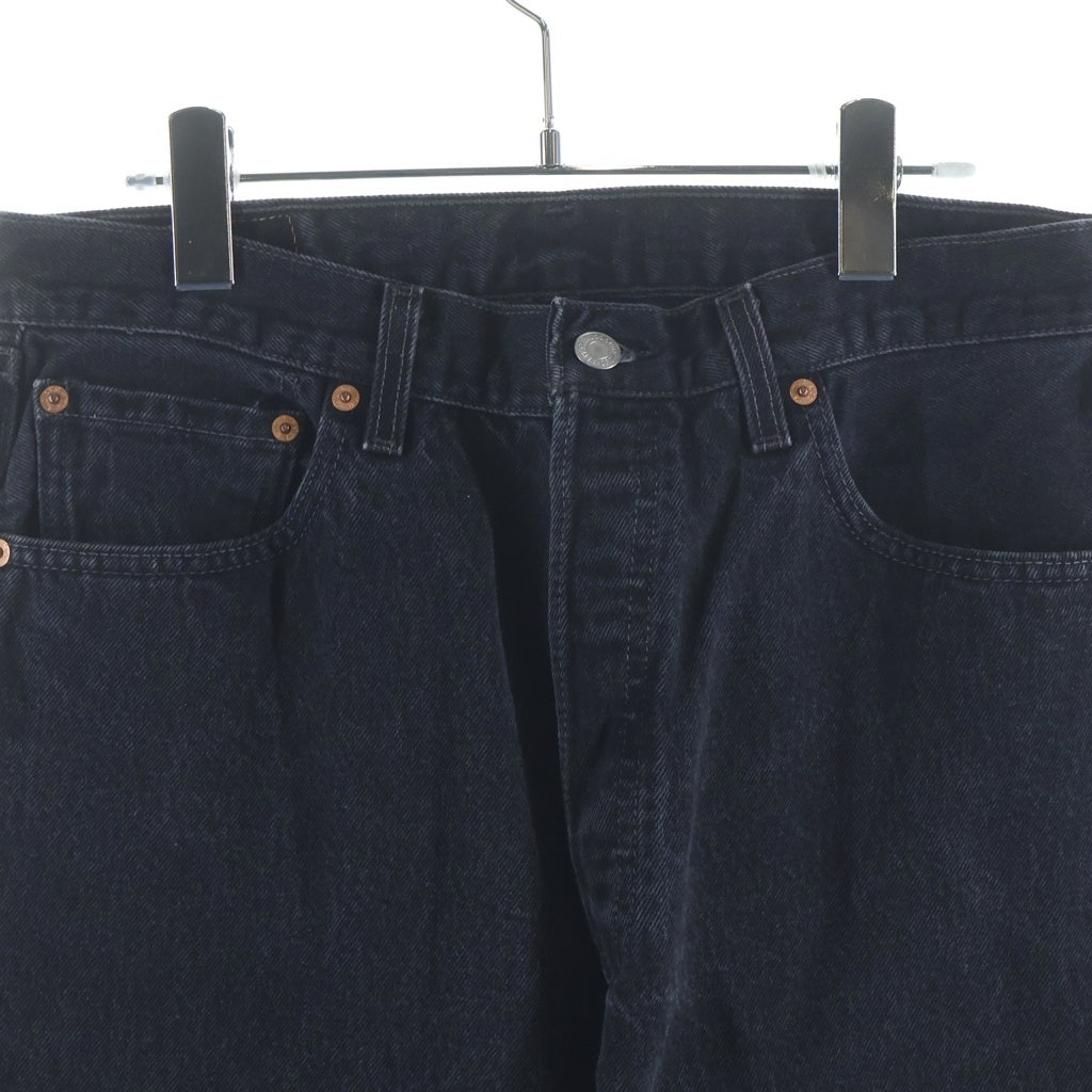 Levi's(リーバイス) 90S 501 後染め スモールe ボタン裏刻印553 デニムパンツ ブラック