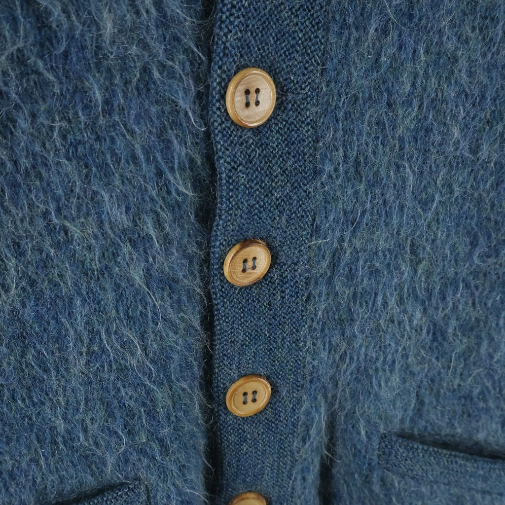 VINTAGE(ヴィンテージ) 60S PURITAN MOHAIR WOOL CARDIGANS モヘア混 カーディガン ブルー