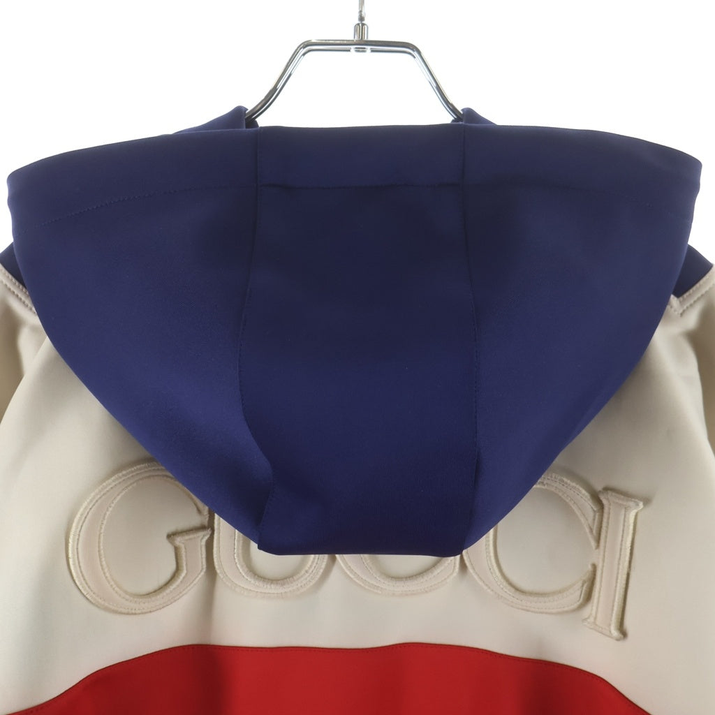 GUCCI(グッチ) Neoprene Half-Zip Webbed Jacket 706413 XJETH ハーフ