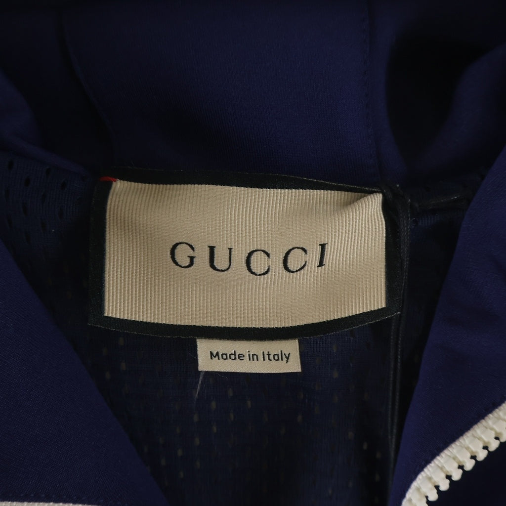 GUCCI(グッチ) Neoprene Half-Zip Webbed Jacket 706413 XJETH ハーフジップトラックジャケット マルチカラー
