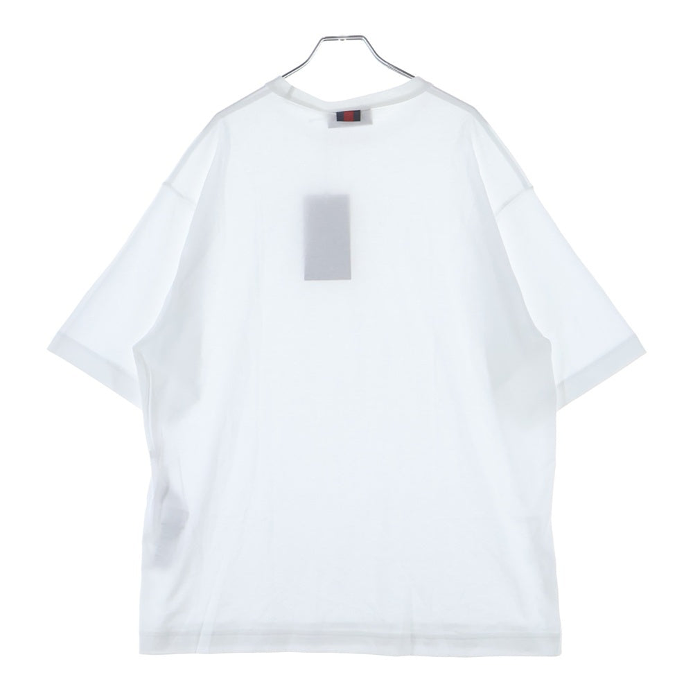 GUCCI(グッチ) エンブロイダリーロゴ刺繍 半袖Tシャツ ホワイト 791547 XJGJT