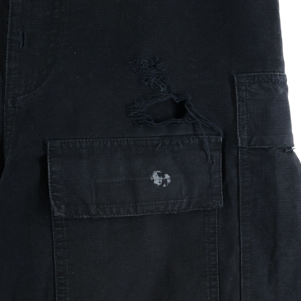 BALENCIAGA(バレンシアガ) 24SS LARGE CARGO PANTS ダメージ加工