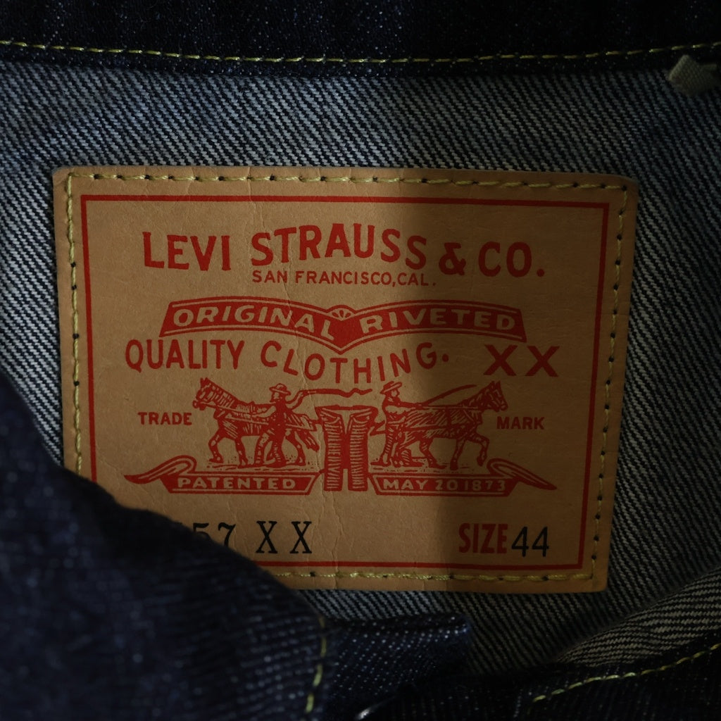 Levi's VINTAGE CLOTHING(リーバイス ビンテージ クロージング) TYPE 3 JACKET 1961 557XX 3rdタイプ デニムジャケット オーガニックコットン デニム ジャケット インディゴ PC9-74998-0003