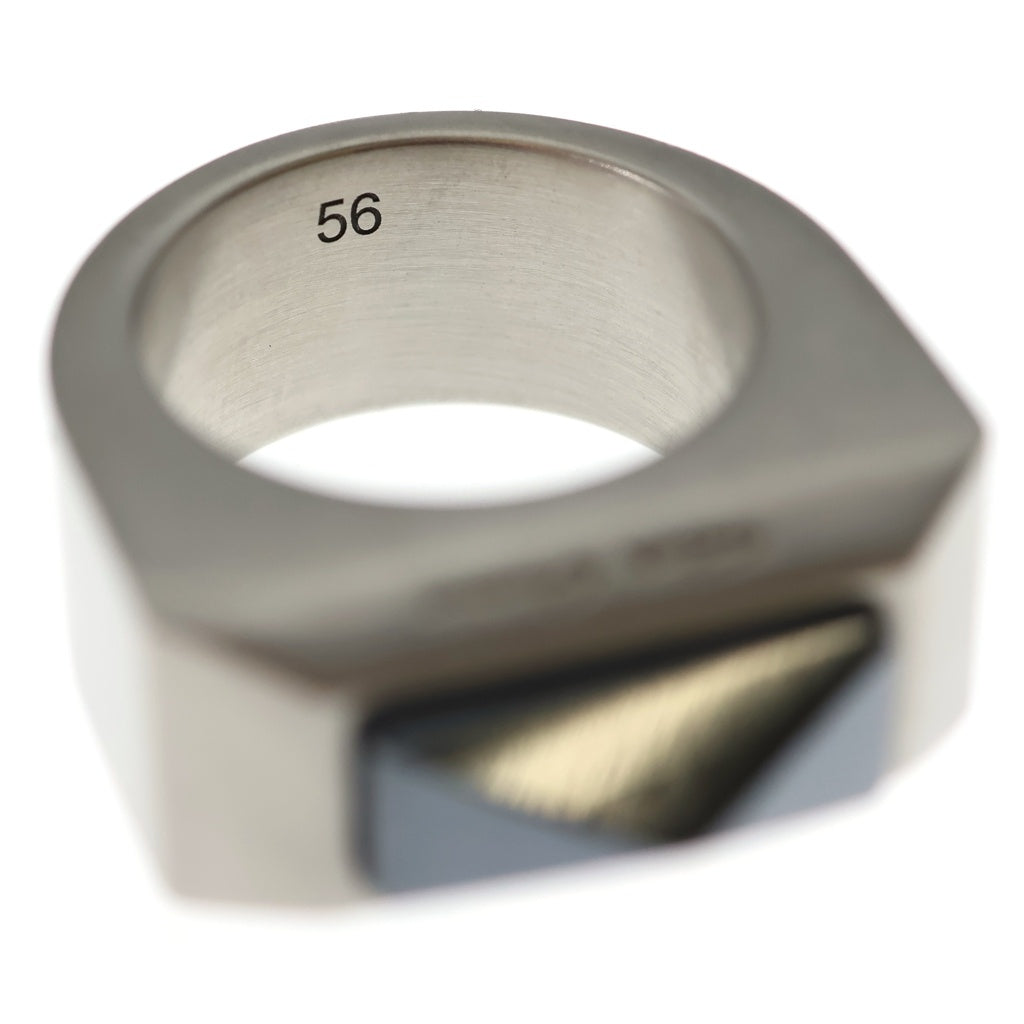 Rick Owens(リックオウエンス) Quartz Pyramid Ring クォーツ ピラミッド リング シルバー
