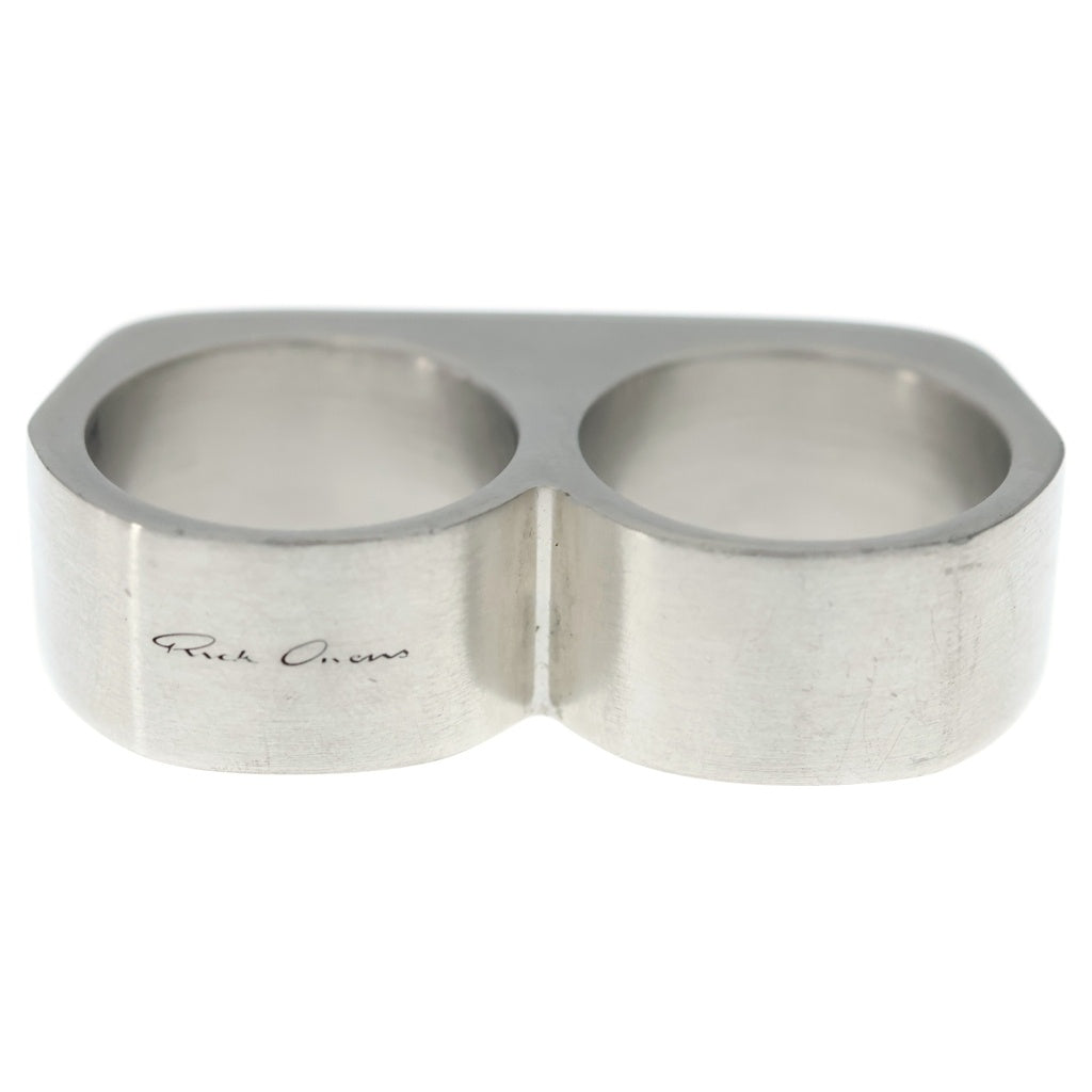 Rick Owens(リックオウエンス) 24SS LIDO DOUBLE GRILL RING PALLADIO ダブル グリル リング シルバー