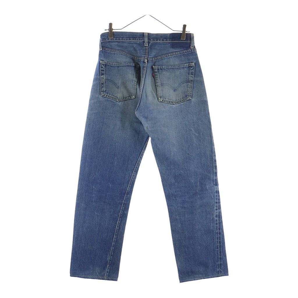 Levi's(リーバイス) 60S 501-501 ダブルネーム(BIG E 前期) 足長R ボタン裏刻印J Vステッチ 均等V コインポケット耳有り レインボーステッチ デニムパンツ インディゴ