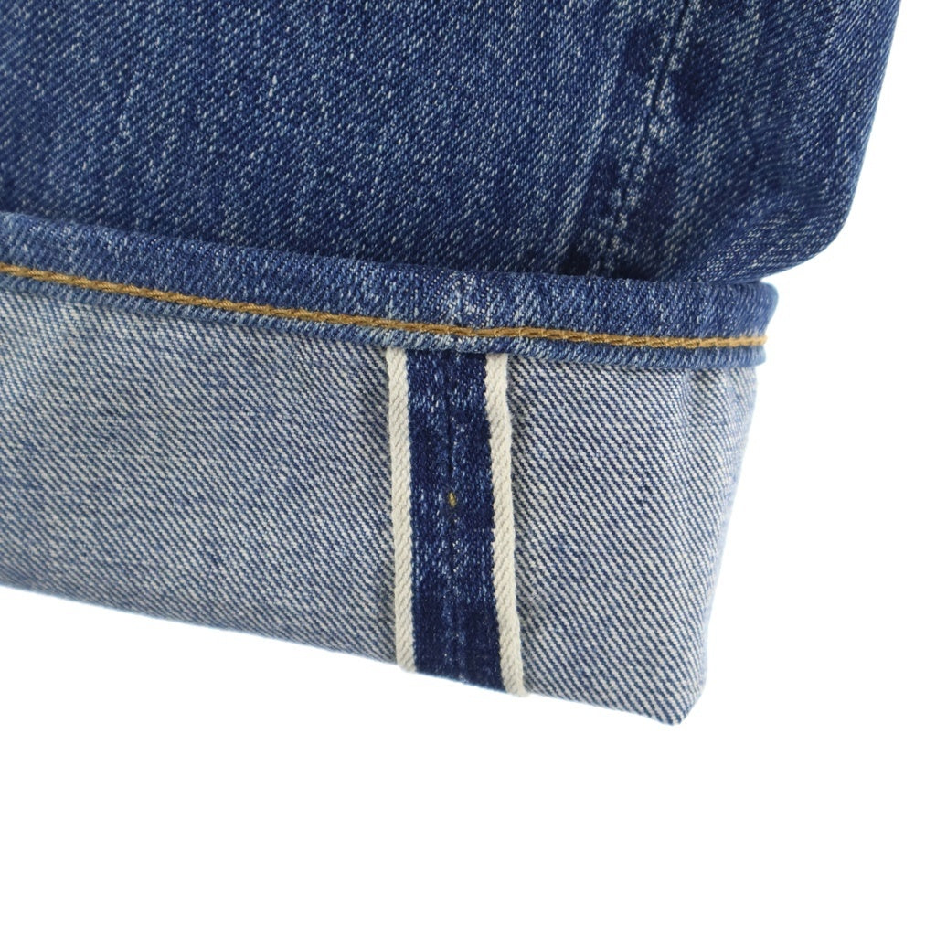 Levi's(リーバイス) 60S 501-501 ダブルネーム(BIG E 前期) 足長R ボタン裏刻印J Vステッチ 均等V コインポケット耳有り レインボーステッチ デニムパンツ インディゴ