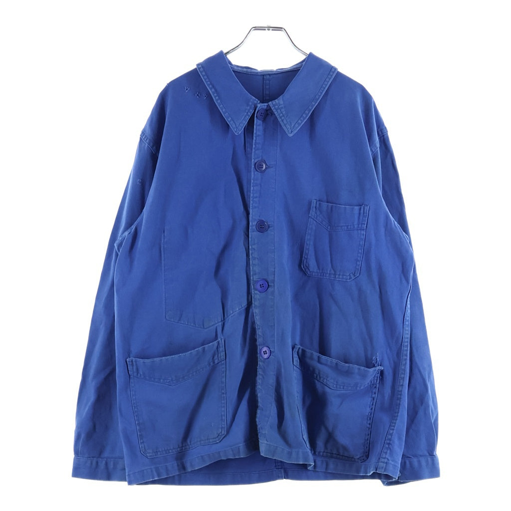 VINTAGE(ヴィンテージ) 60-70S BLUE MOLESKIN FRENCH WORK JACKET