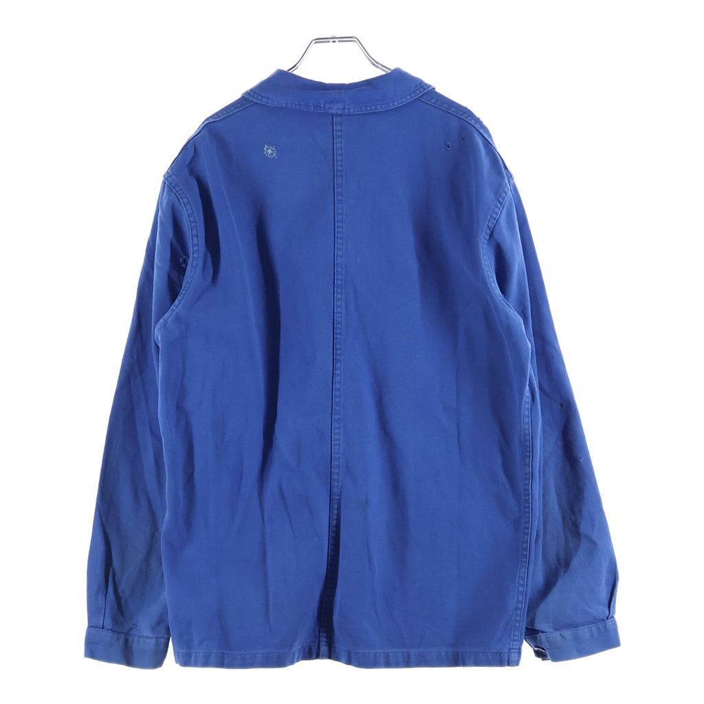 VINTAGE(ヴィンテージ) 60-70S BLUE MOLESKIN FRENCH WORK JACKET