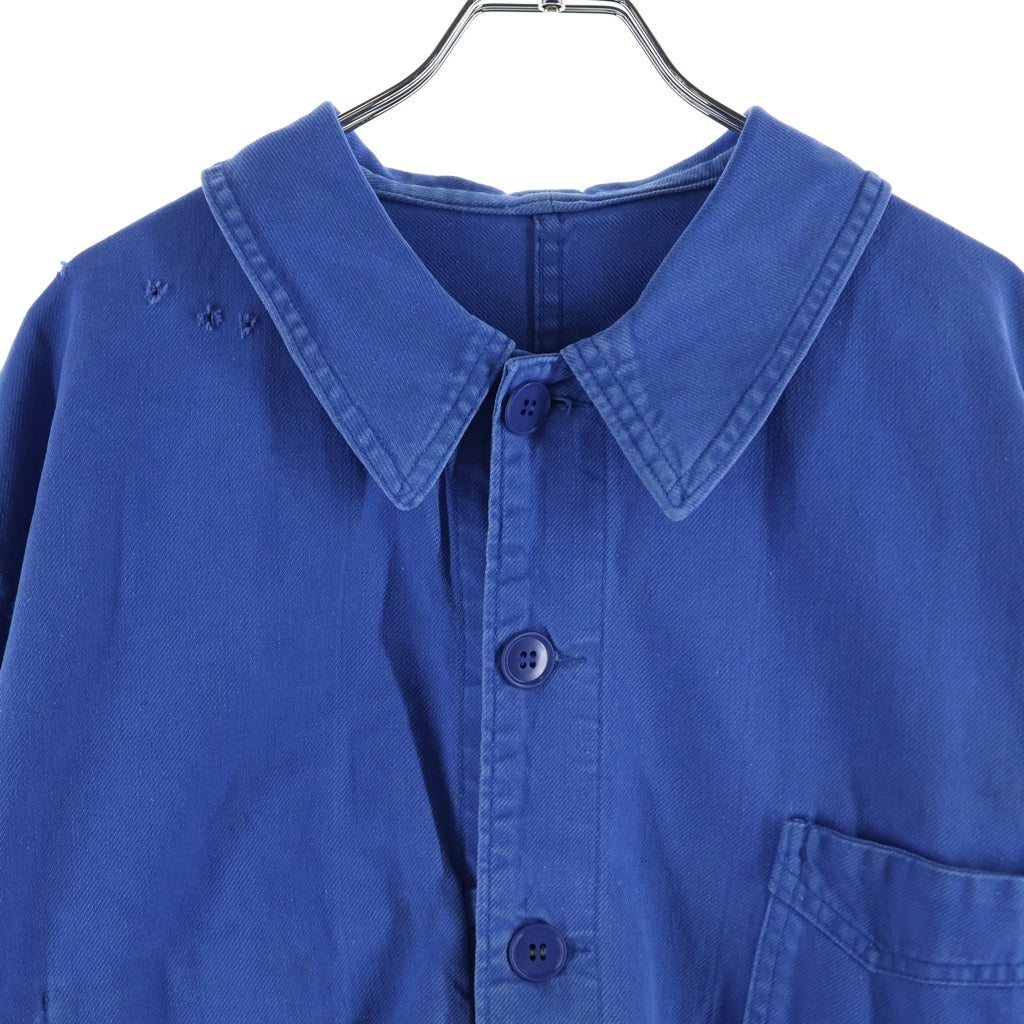 VINTAGE(ヴィンテージ) 60-70S BLUE MOLESKIN FRENCH WORK JACKET