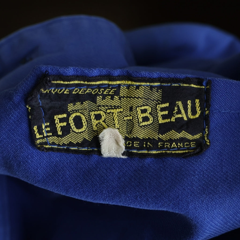 VINTAGE(ヴィンテージ) 60-70S BLUE MOLESKIN FRENCH WORK JACKET