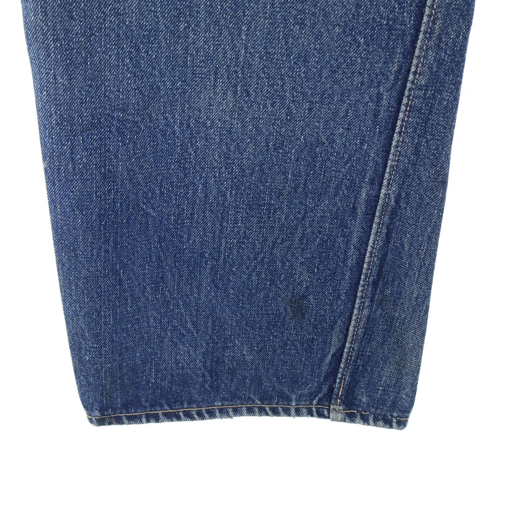 Levi's(リーバイス) 50S 501XX 53MODEL ギャラ入り 過渡期 BIG E ボタン裏無刻印 リベット裏11 隠しリベット オフセット Vステッチ 足長R 両面タブ デニムパンツ インディゴ
