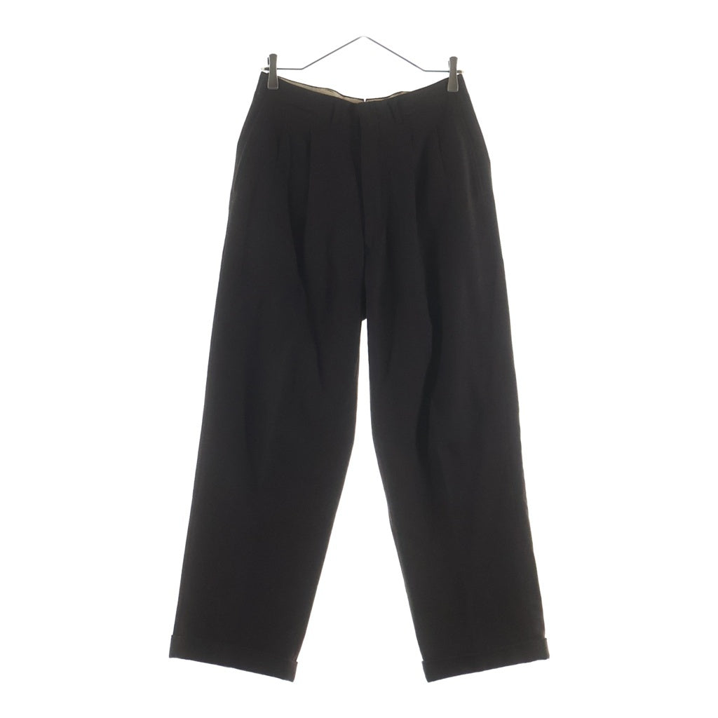 VINTAGE(ヴィンテージ) 50-60S WOOL SLACKS 片爪TALON ZIP ウールスラックスパンツ ブラウン