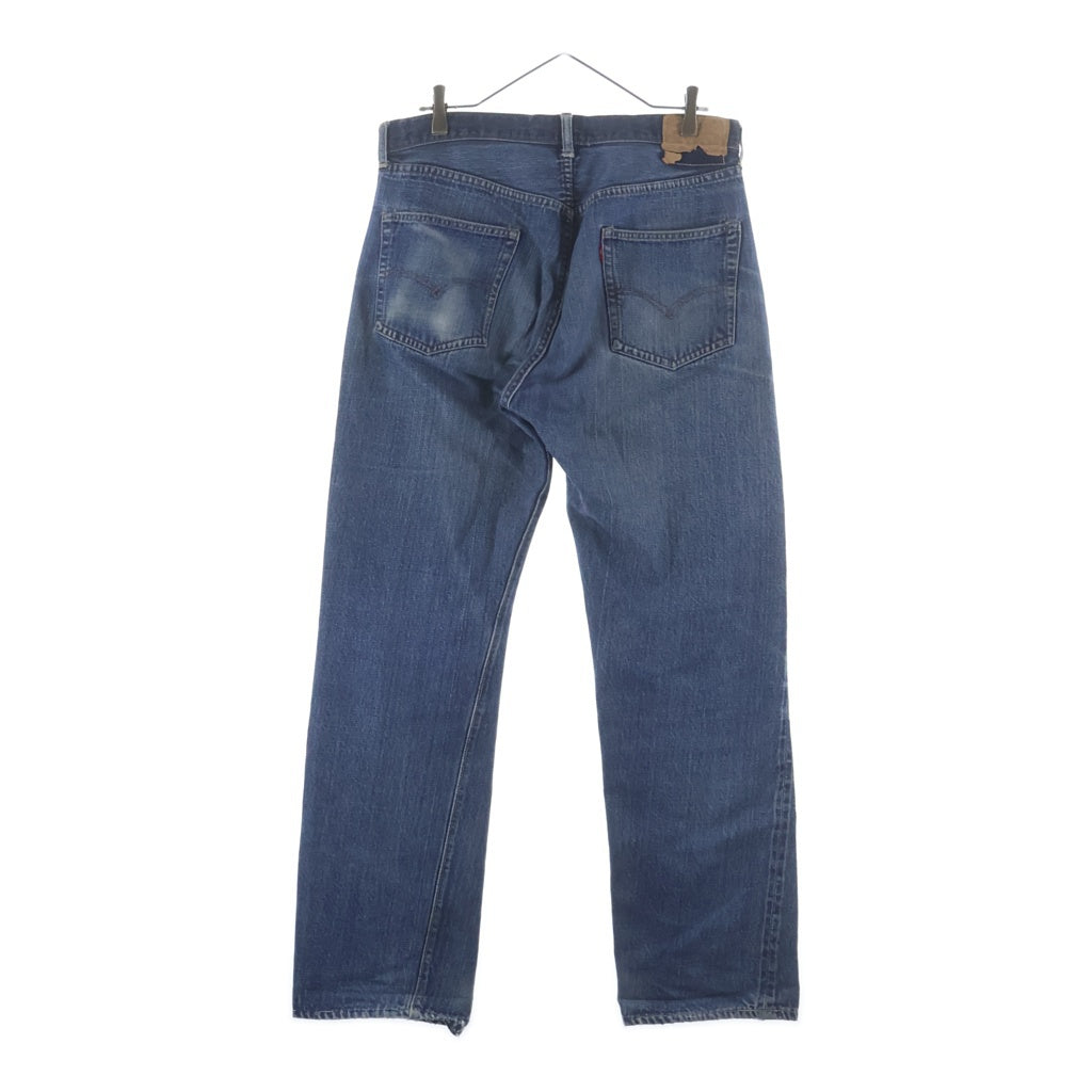 Levi's(リーバイス) 60-70S 501 BIG E 後期 並行ステッチ レインボーステッチ ボタン裏刻印6 足長R デニム パンツ インディゴ