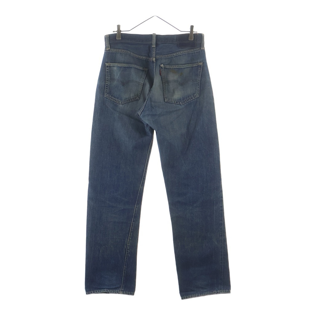 Levi's(リーバイス) 60-70S 501 BIG E 後期 並行ステッチ レインボーステッチ ボタン裏刻印6 足長R デニム パンツ インディゴ