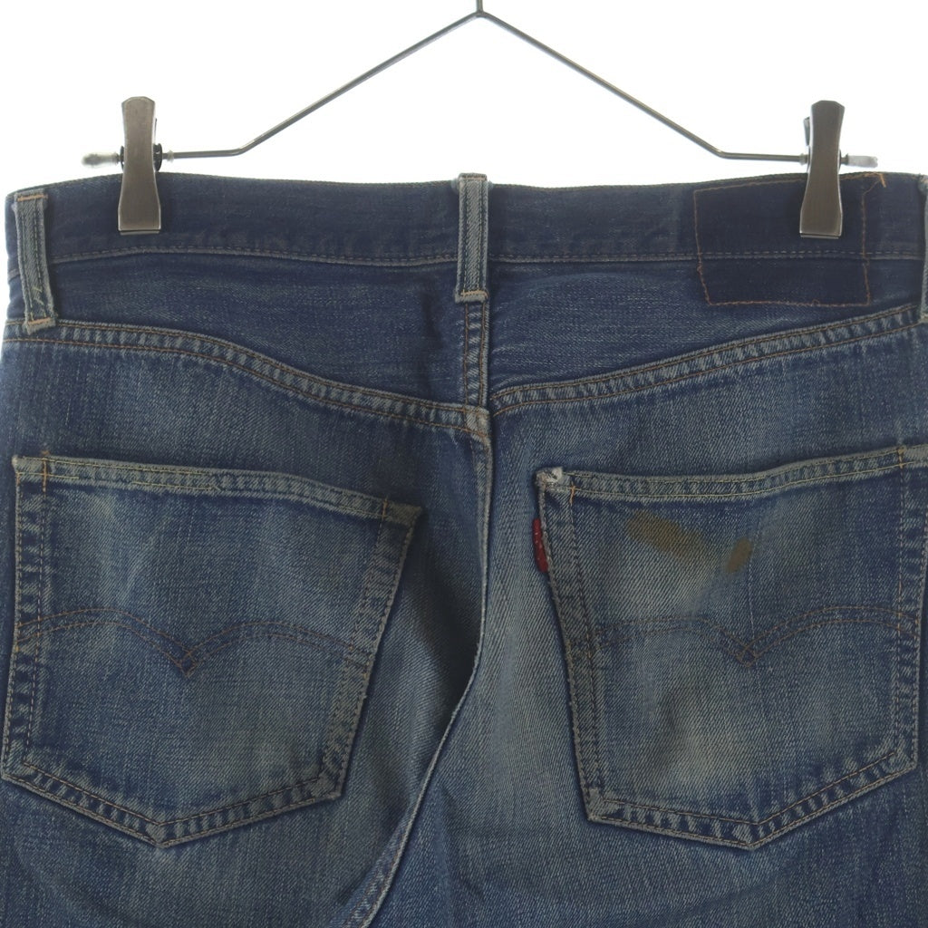 Levi's(リーバイス) 60-70S 501 BIG E 後期 並行ステッチ レインボーステッチ ボタン裏刻印6 足長R デニム パンツ インディゴ