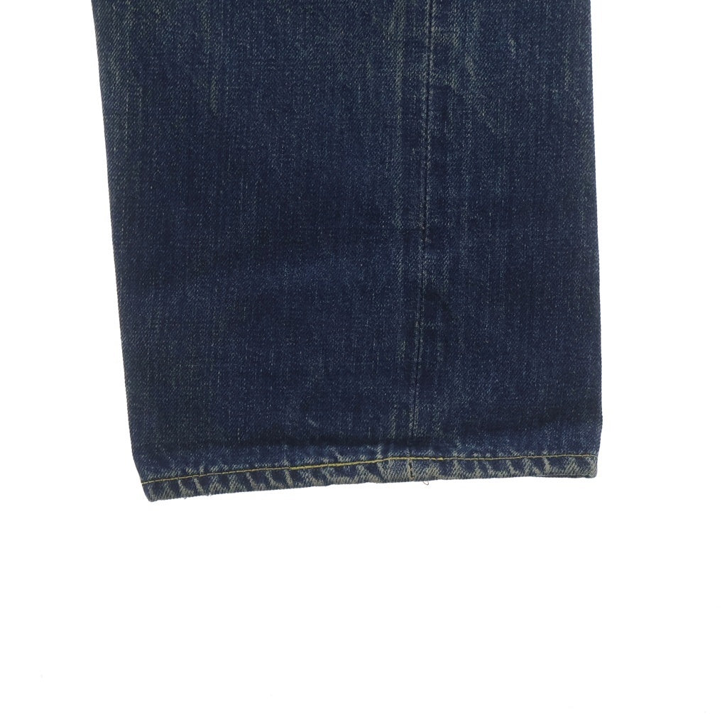Levi's(リーバイス) 60-70S 501 BIG E 後期 並行ステッチ レインボーステッチ ボタン裏刻印6 足長R デニム パンツ インディゴ
