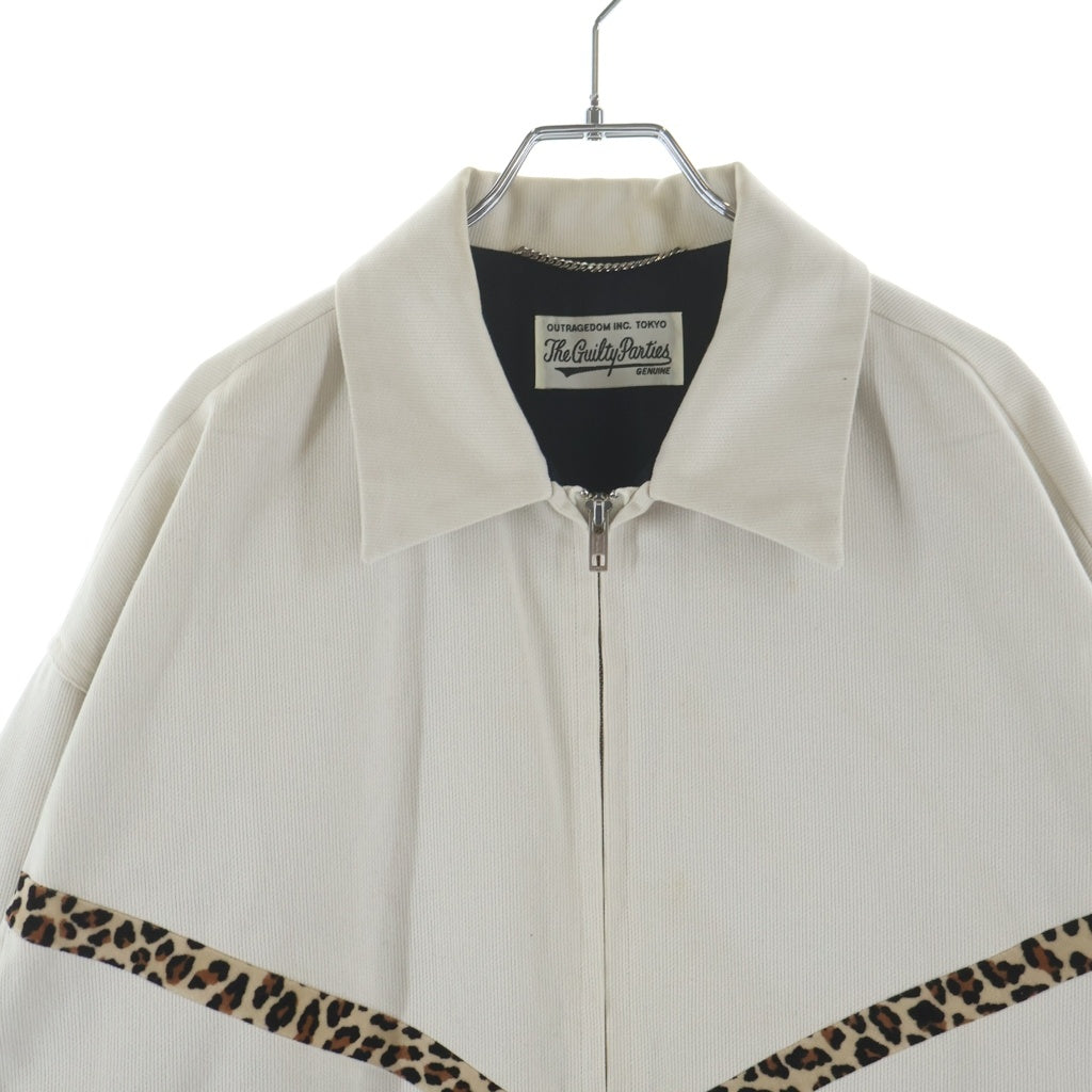 WACKO MARIA(ワコマリア) 23AW THE GUILTY PARTIES WESTERN JACKET TYPE 1 ウエスタンジャケット ピケ ベルベット ホワイト