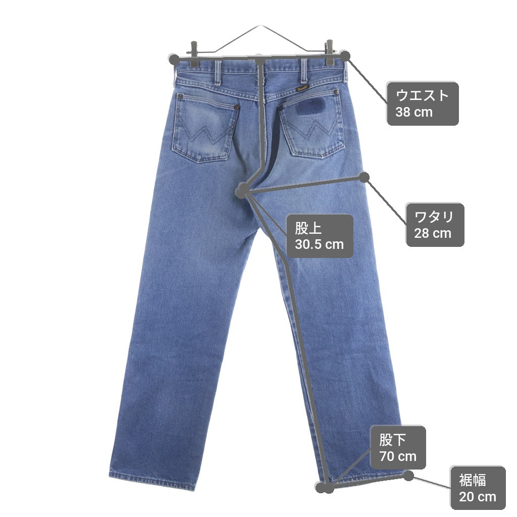 Wrangler(ラングラー) 90S USA製 13MWZ ジップフライデニムパンツ