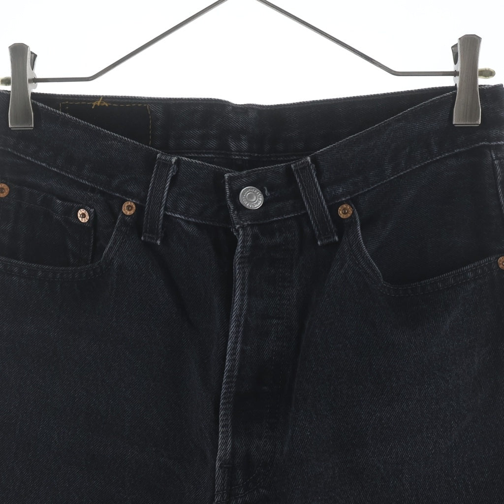 Levi's(リーバイス) 90S 501 後染め USA製 ボタン裏刻印544 スモールe デニムパンツ ブラック