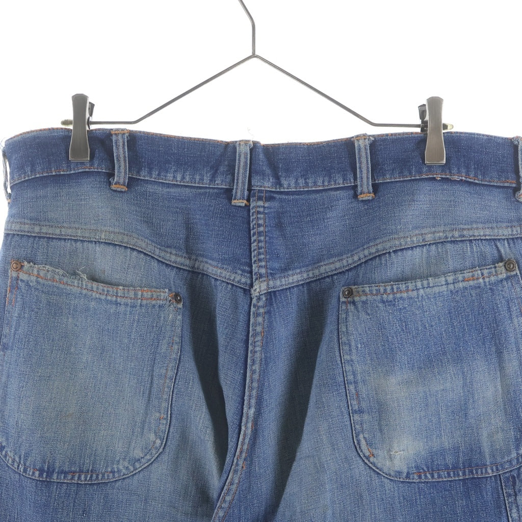 VINTAGE(ヴィンテージ) 30-40S PAINTER DENIM PANTS 剥き出しリベット オフセット ペインター デニム パンツ インディゴ