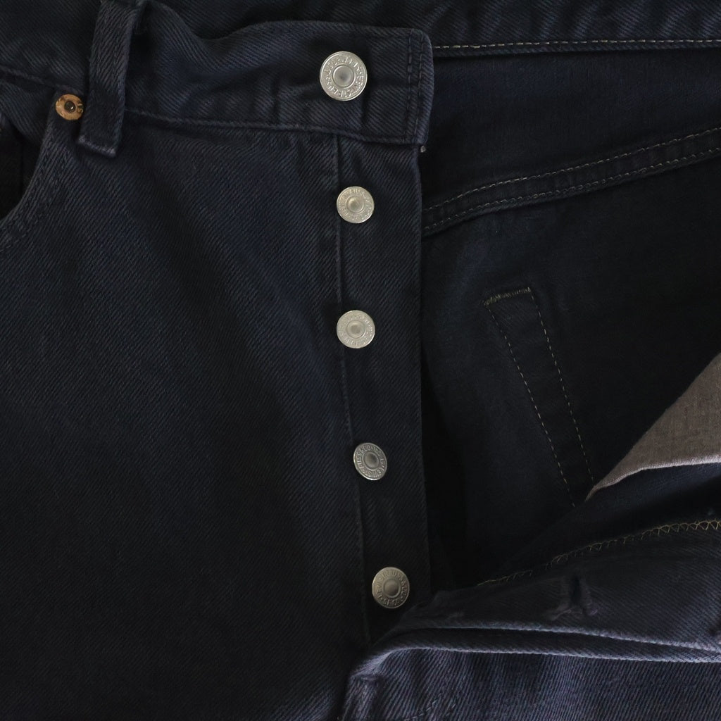 Levi's(リーバイス) 90S 501 後染め USA製 ボタン裏刻印552 スモールe デニムパンツ ブラック