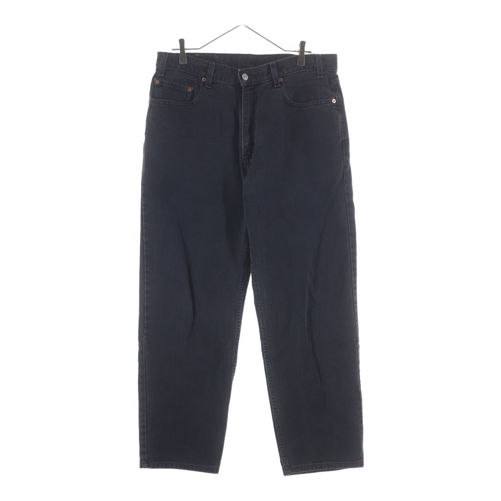 Levi's(リーバイス) 90S 550 ボタン裏刻印643M レジスターR 後染め ジップフライ デニム パンツ ブラック