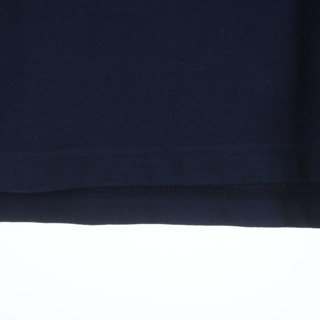 MARNI(マルニ) 24SS オーガニックコットン オーバーサイズ ロゴTシャツ ネイビー HUMU0287X0
