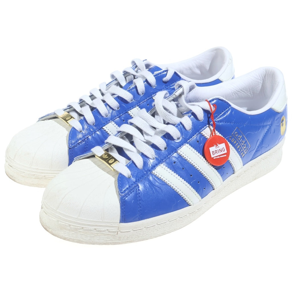 adidas(アディダス) ×A BATHING APE SUPERSTAR V BAPE アベイジング エイプ スーパースターローカットスニーカー JR2702