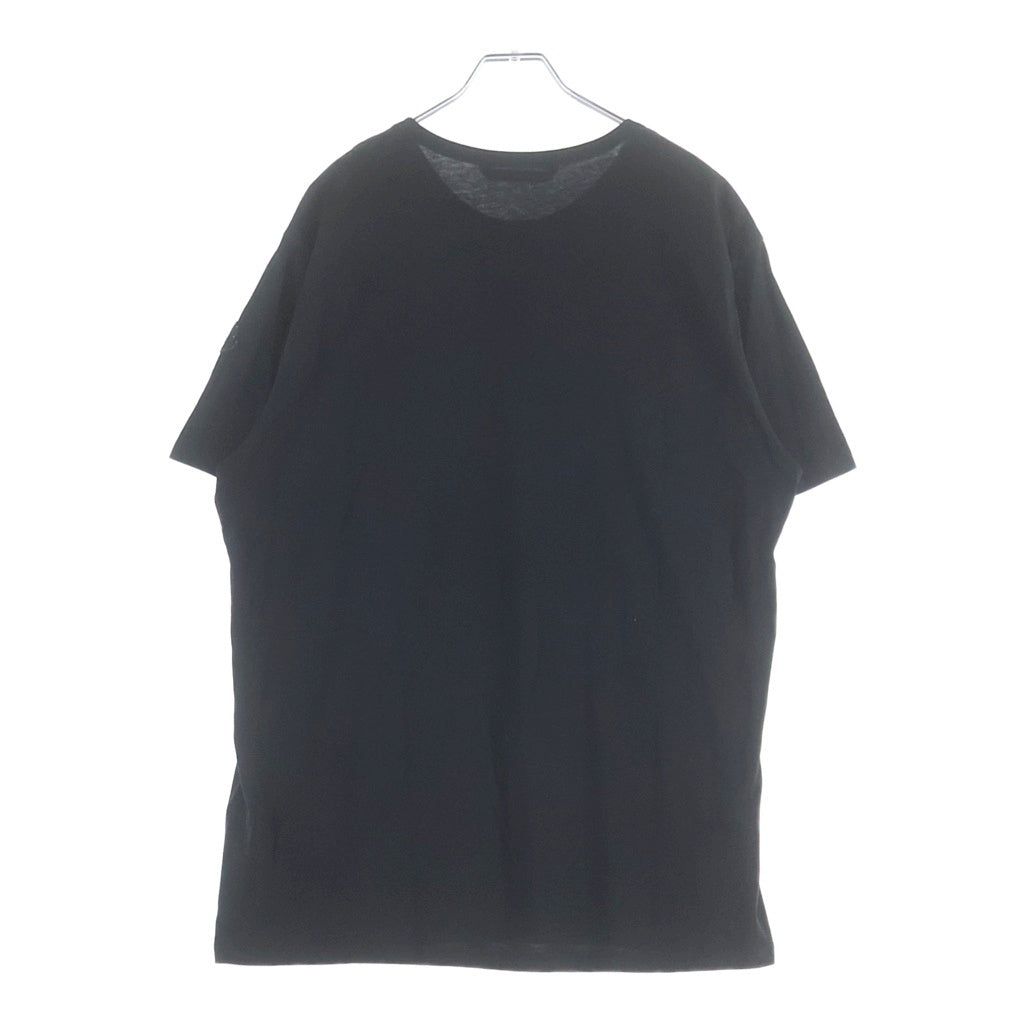 MONCLER(モンクレール) MAGLIA T-SHIRT ジーニアス ファーガス・パーセル ロゴ刺しゅう 半袖Tシャツ ブラック F10928C71110