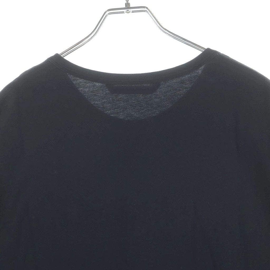 MONCLER(モンクレール) MAGLIA T-SHIRT ジーニアス ファーガス・パーセル ロゴ刺しゅう 半袖Tシャツ ブラック F10928C71110