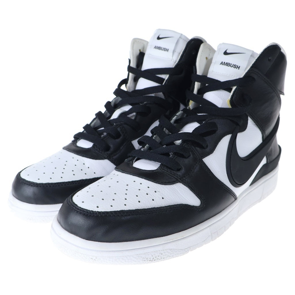 NIKE(ナイキ) × AMBUSH (アンブッシュ) Dunk High ダンク ハイ ハイカットスニーカーブラック/ホワイト US12/30cm CU7544-001
