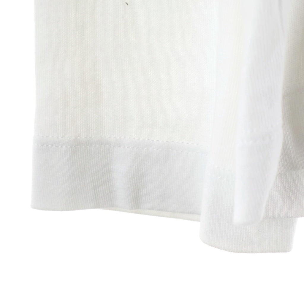 MONCLER(モンクレール) T-SHIRT MANICA LUNGA L/S 長袖 ロゴ カットソー ホワイト H10918D00005