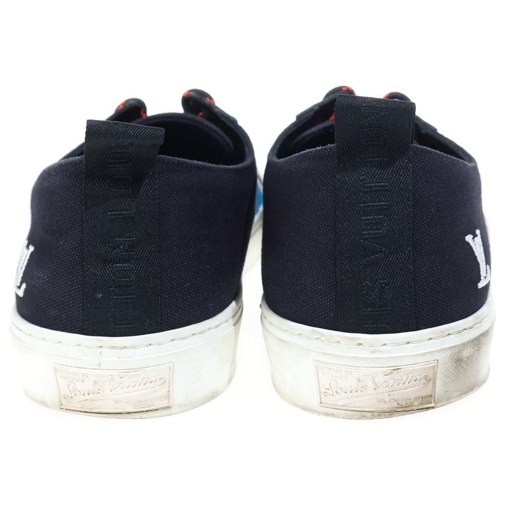 LOUIS VUITTON(ルイヴィトン) Tattoo Sneaker ローカット スニーカー ブラック/オレンジ/ホワイト GO 0220