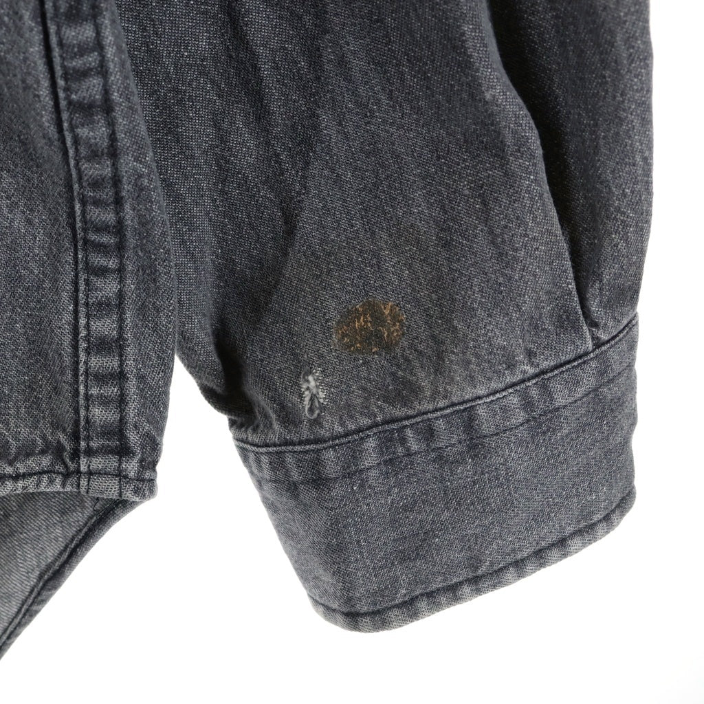 POLO RALPH LAUREN(ポロラルフローレン) COTTON CHAMBRAYL/S SHIRT コットン シャンブレー 長袖 シャツ ブラック