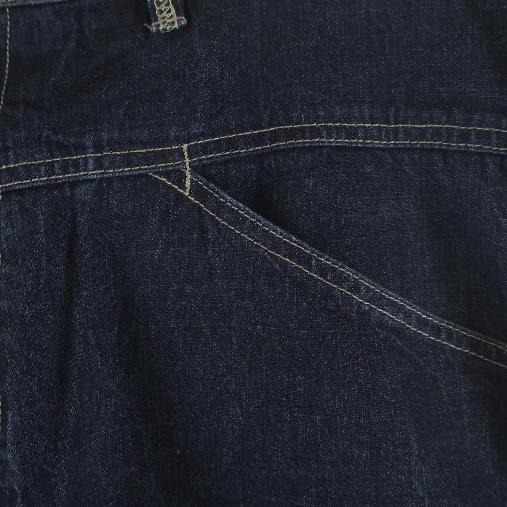 MARITHE FRANCOIS GIRBAUD(マリテフランソワジルボー) BAGGY DENIM PANTS バギーデニム パンツ インディゴ