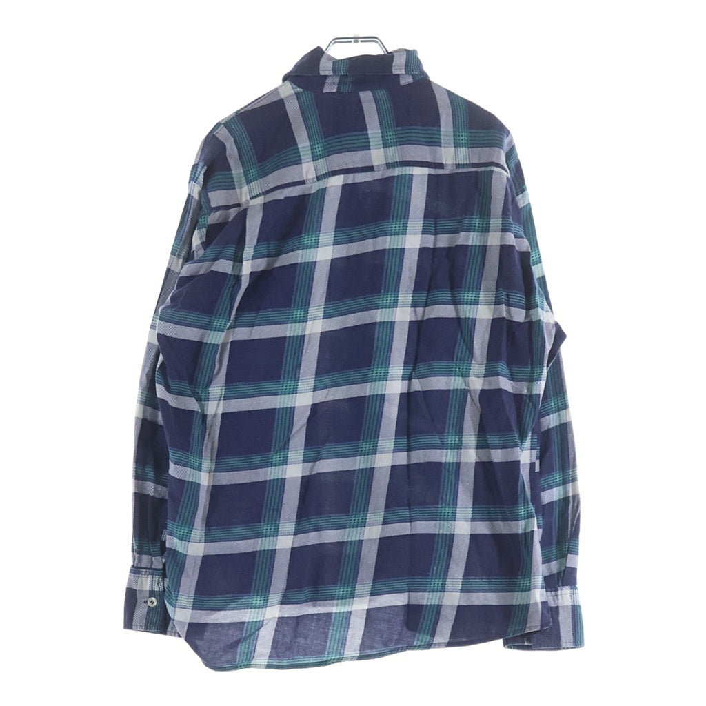 VINTAGE(ヴィンテージ) 50-60S FLANNEL CHECK L/S SHIRT フランネル チェック 長袖シャツ ネイビー/ホワイト/グリーン