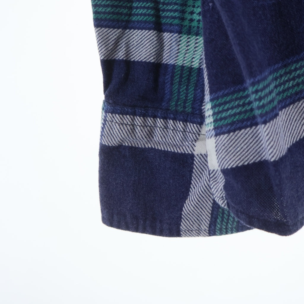 VINTAGE(ヴィンテージ) 50-60S FLANNEL CHECK L/S SHIRT フランネル チェック 長袖シャツ ネイビー/ホワイト/グリーン