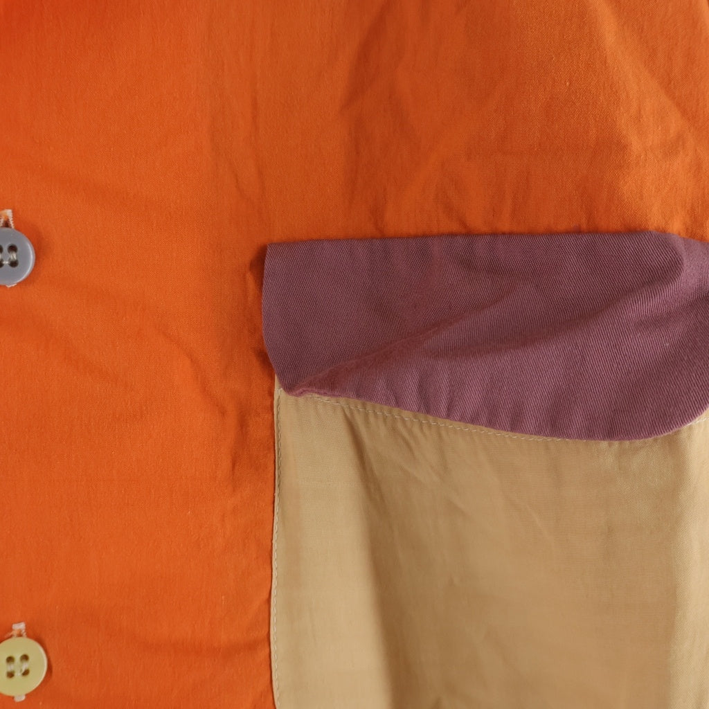 VINTAGE(ヴィンテージ) 50S CRAZY PATTERN RAYON POLYESTER L/S SHIRT クレイジー パターン レーヨン ポリエステル 長袖シャツ マルチカラー