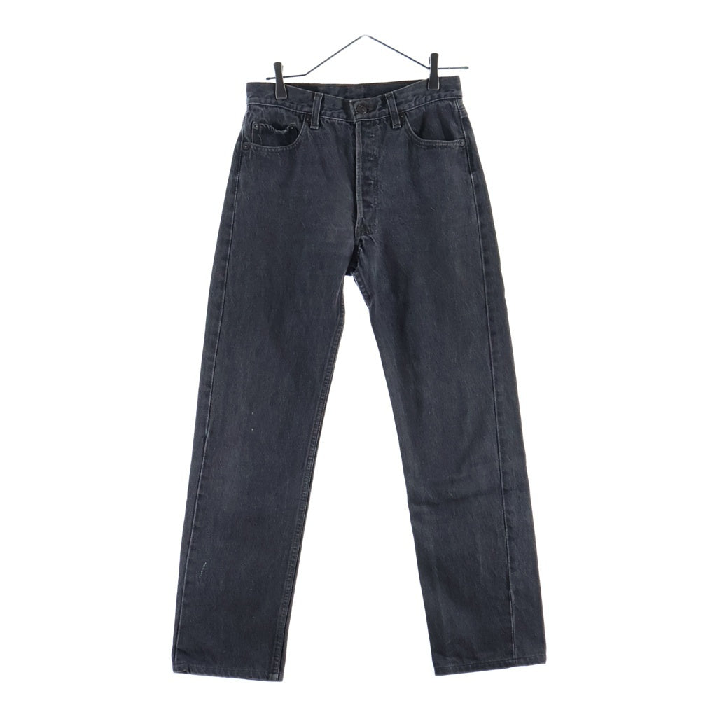 Levi's(リーバイス) 80-90s VINTAGE 501 先染め スモールe ボタン裏刻印653 デニムパンツ ブラック