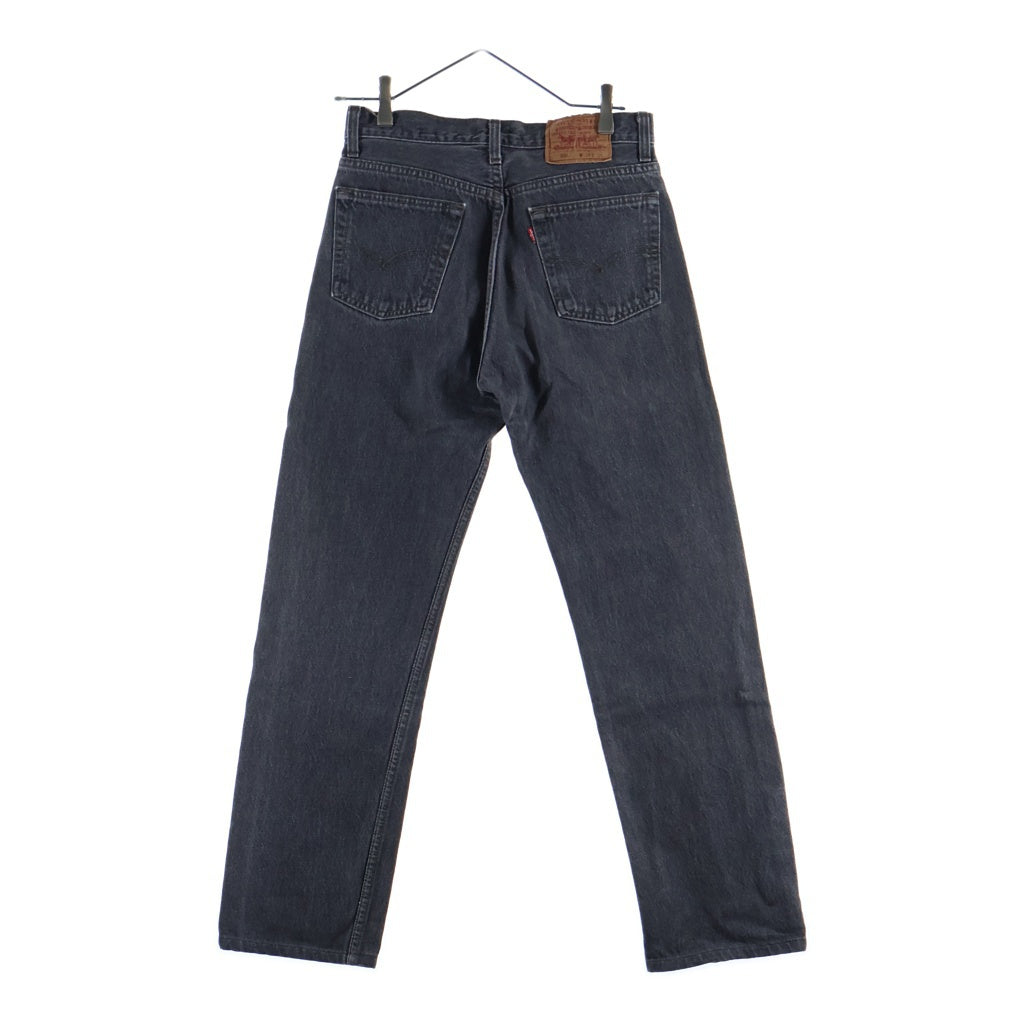 Levi's(リーバイス) 80-90s VINTAGE 501 先染め スモールe ボタン裏刻印653 デニムパンツ ブラック