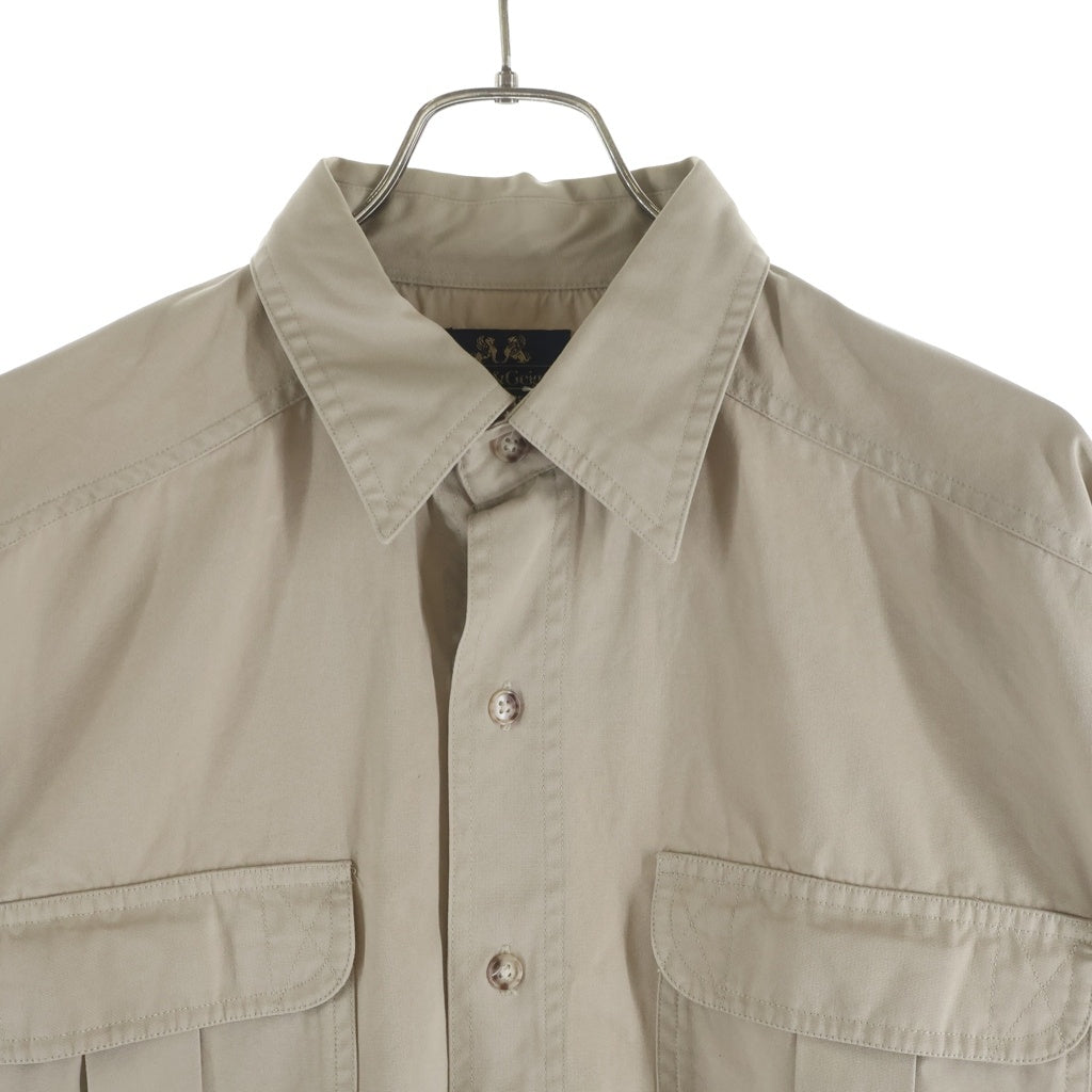 WILLIS&GEIGER(ウィルスガイガー) 90S COTTON BUSH POPLIN L/S SHIRT