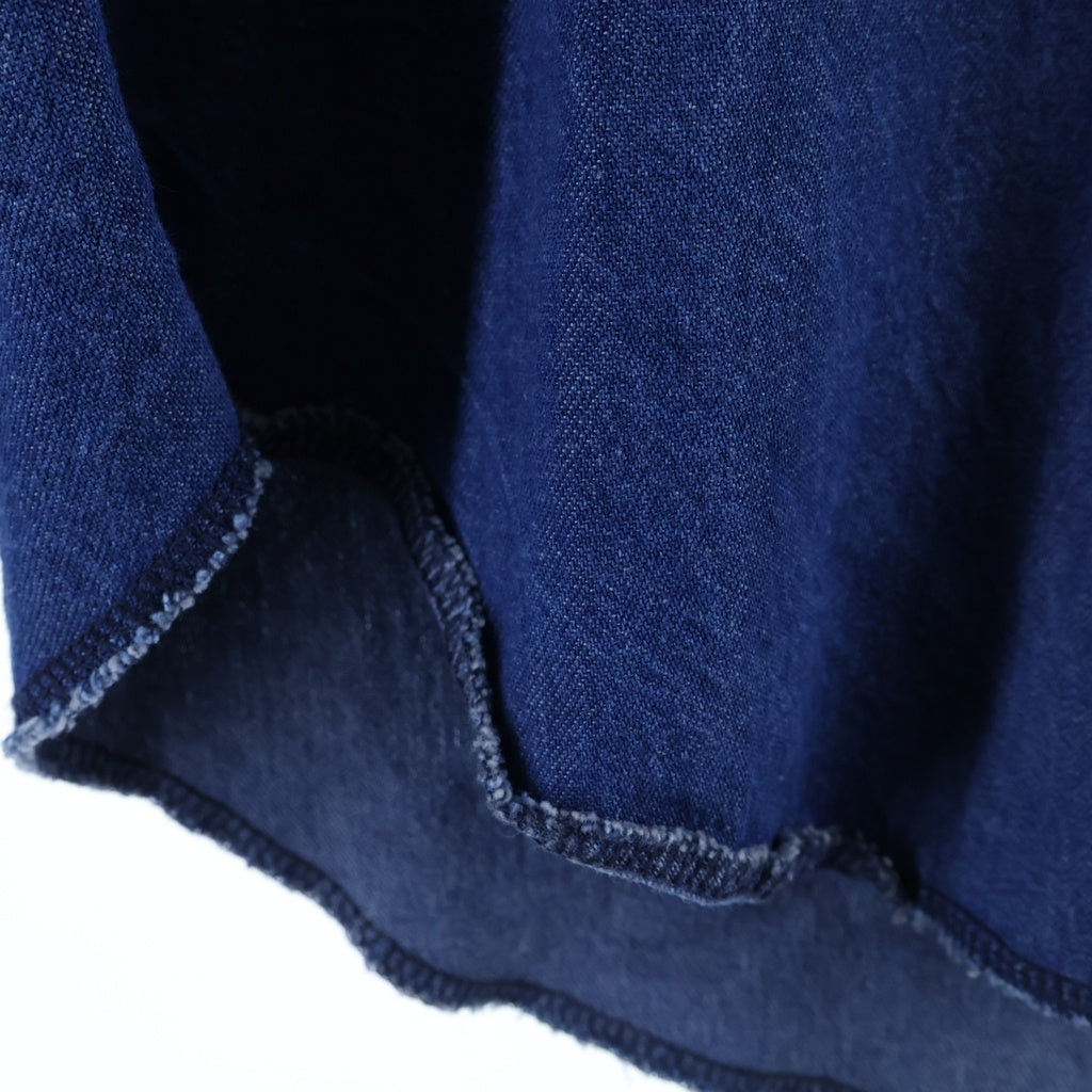 Wrangler(ラングラー) WESTERN WORK L/S SHIRT ウエスタン ワーク 長袖シャツ インディゴ 70127MW