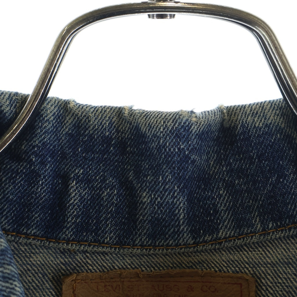 Levi's(リーバイス) 60-70S 70505 4th 557 3rd型 過渡期 両面BIG E 不均等V ボタン裏521 デニムジャケット インディゴ