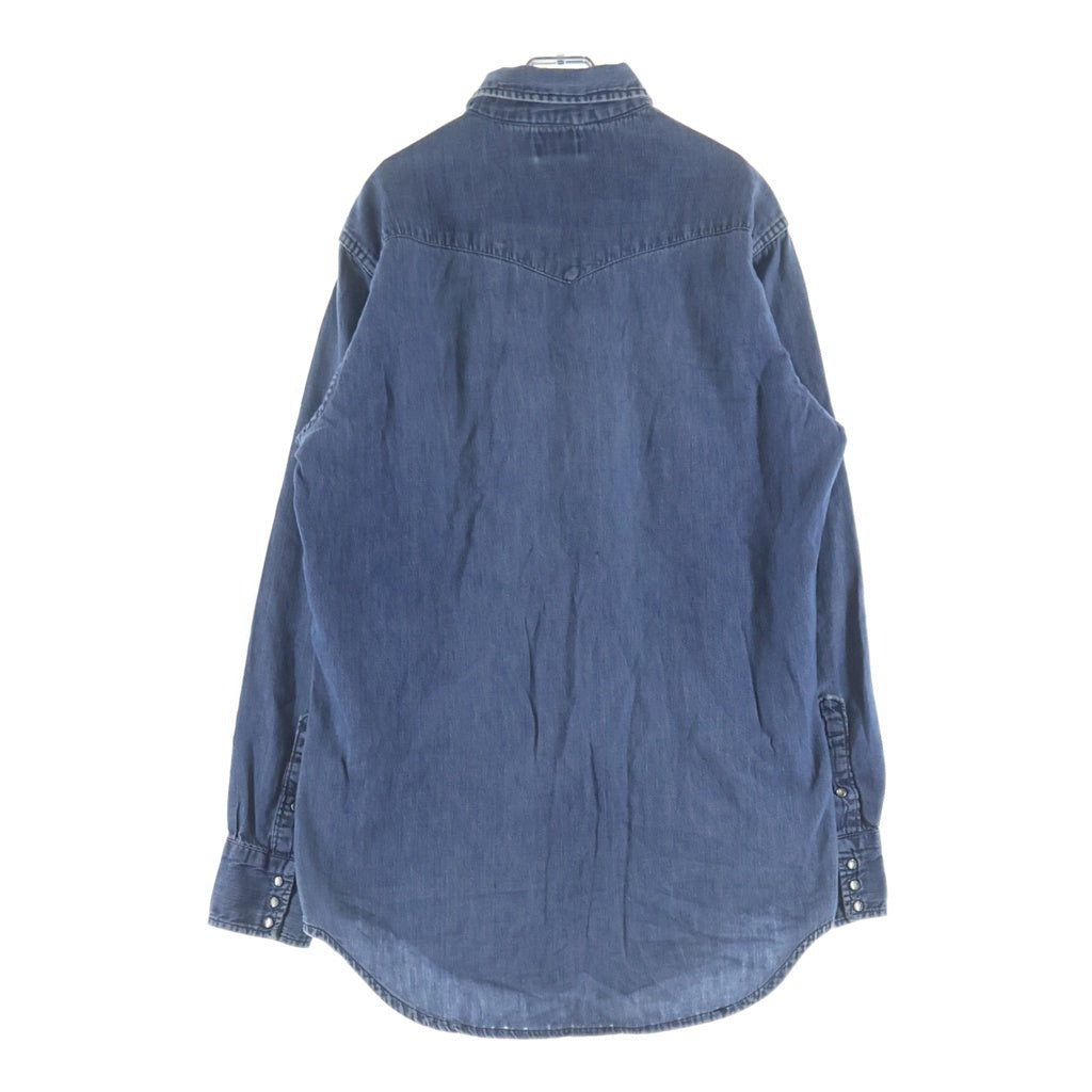 VINTAGE(ヴィンテージ) 70s WESTERN WEAR DENIM L/S SHIRT デニムウエスタンシャツ インディゴ