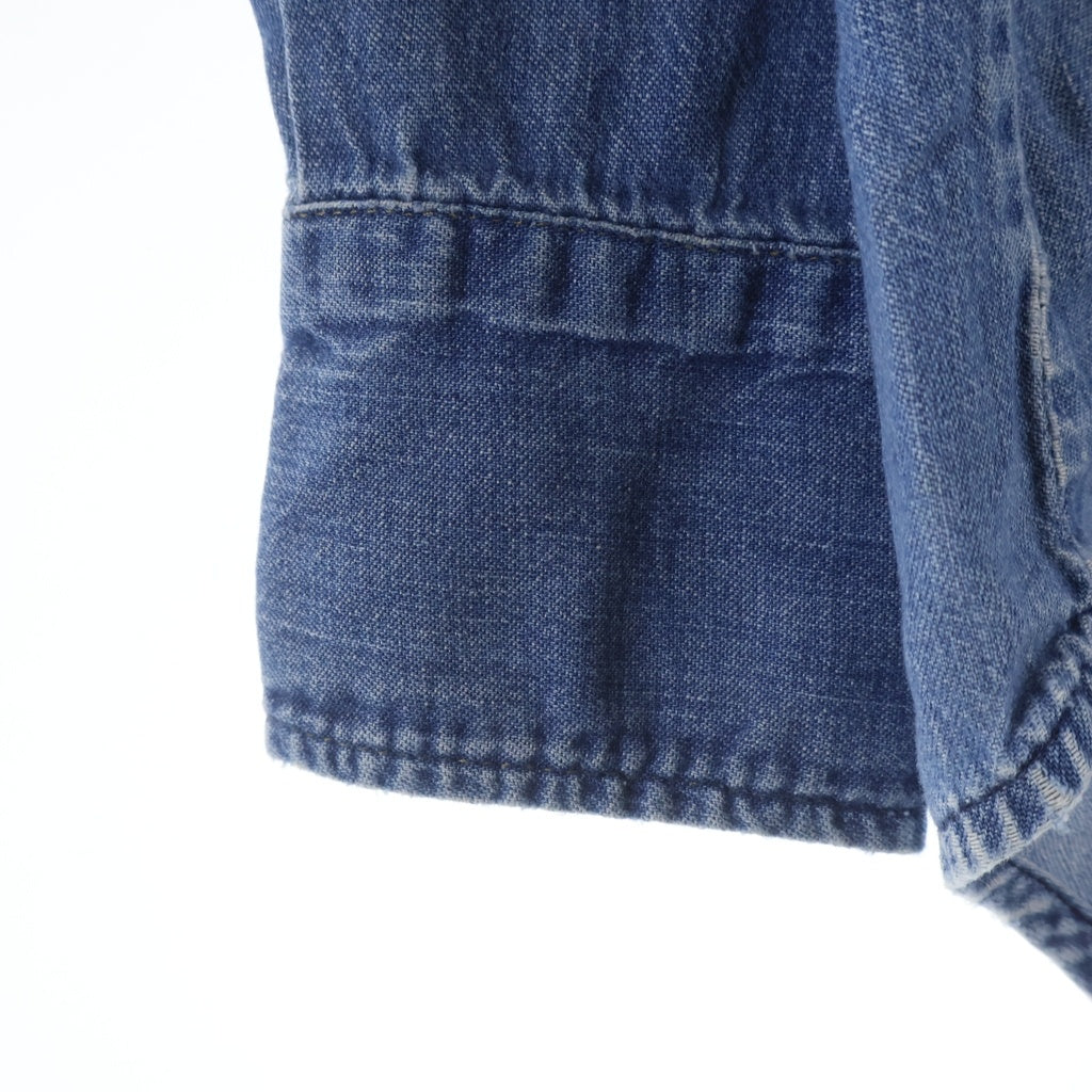 VINTAGE(ヴィンテージ) 70s WESTERN WEAR DENIM L/S SHIRT デニムウエスタンシャツ インディゴ