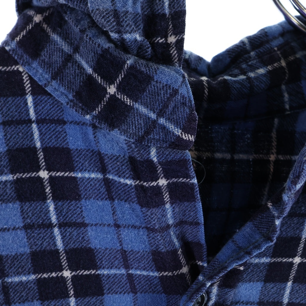VINTAGE(ヴィンテージ) 60-70S FLANNEL L/S CHECK SHIRT フランネル チェック 長袖シャツ ブルー/ブラック/ホワイト