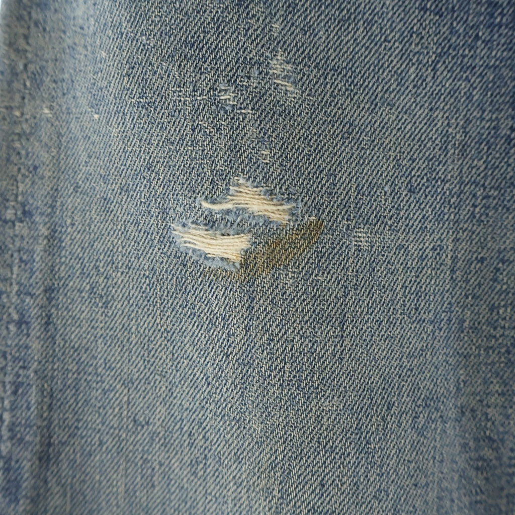 Levi's(リーバイス) 40-50S 501XX 47MODEL BIG E 片面タブ 革パッチ 隠しリベット 通常R 赤耳 デニムパンツ インディゴ