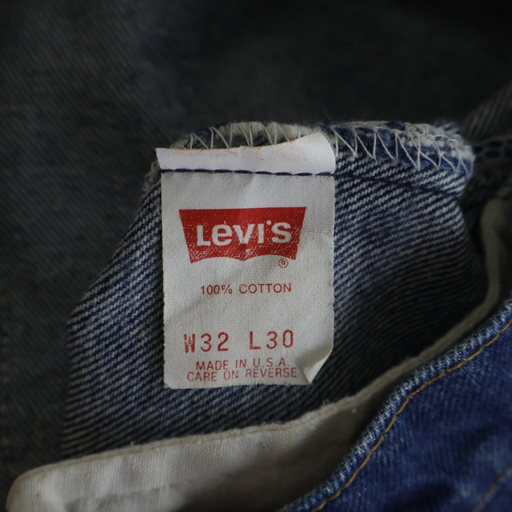 Levi's(リーバイス) 90S 517 ボタン裏刻印546 スモールe ジップフライ デニムパンツ インディゴ