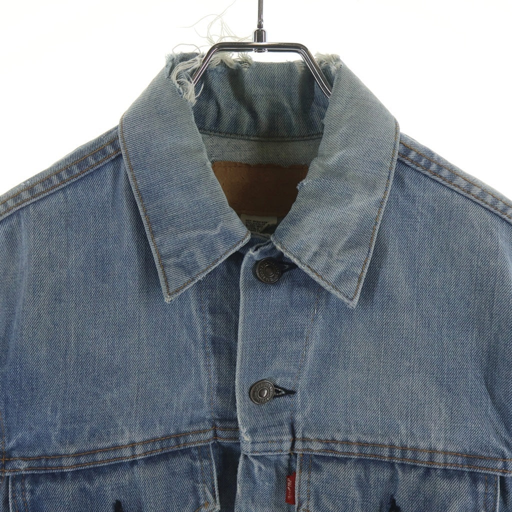 VINTAGE(ヴィンテージ) 60-70S 70505 4th BIG E ボタン裏刻印525 デニムトラッカージャケット インディゴ